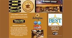 Desktop Screenshot of classiccoffeeca.com